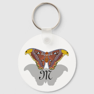 Behe Moth Monogram Schlüsselanhänger