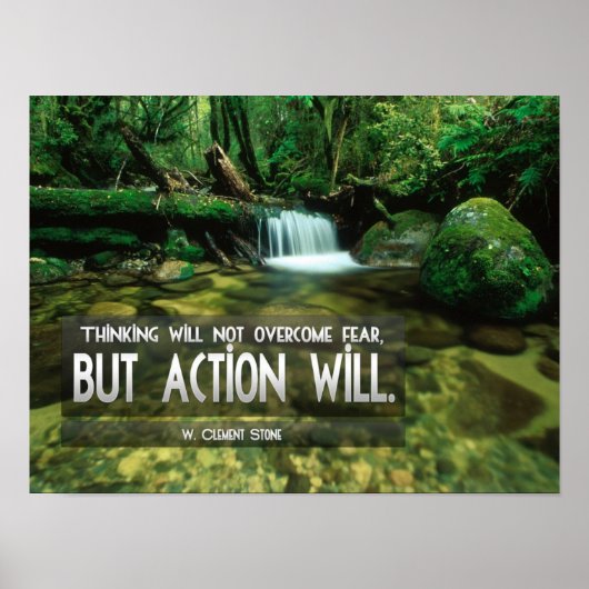 Beheben Angst Inspiration Poster (Vorne)