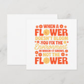 Beheben Sie die Umgebung, nicht die Blume (Vorne/Hinten)