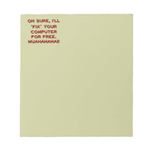 Beheben Sie Ihren Computer kostenlos? Notizblock