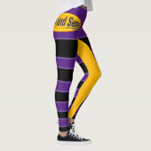 Beheizen und Servieren von schwarzem Text Leggings (Rechts)