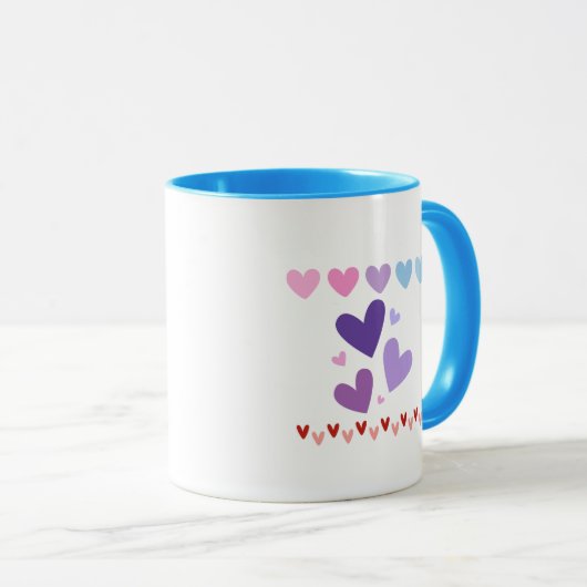 Beheizt Grafikdesign Tasse (VorderseiteRechts)