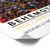 Behemoth-Black-Hole-Weltraum-Bildung Poster (Ecke)