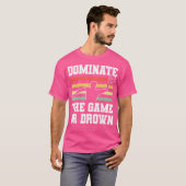 Beherrschen Sie das Spiel oder das Wasserpolo T-Shirt (Vorne ganz)