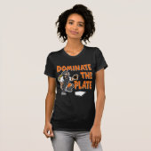 Beherrschen Sie die Platte, orange2 T-Shirt (Vorne ganz)