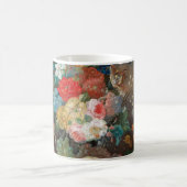 Beherrschendes Stillleben: Blume und Obst Kaffeetasse (Mittel)