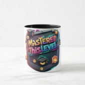 Beherrscht diesen Level-Abschluss Tasse (Zentrum)