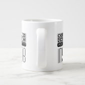 Beherrschter Abbruch WTC Gebäude 7 Inside Job Jumbo-Tasse (Rückseite)