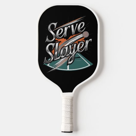 Beherrschung des Gerichts - Serve Slayer Pickleball Schläger (Rückseite)