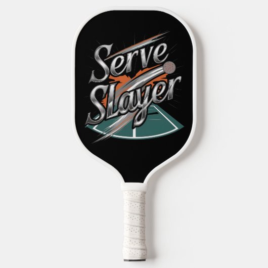 Beherrschung des Gerichts - Serve Slayer Pickleball Schläger (Vorderseite)