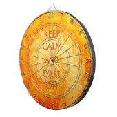 Behieltest Calm & Dart über das Abstrakte Fraktal  Dartscheibe (Vorderseite rechts)