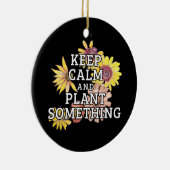 Behieltest Ruhe und Pflanze Etwas - Gärtner Keramik Ornament (Rechts)