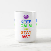 Behieltest und Bleibe Gay Tasse - wählen Sie Stil, (Mittel)