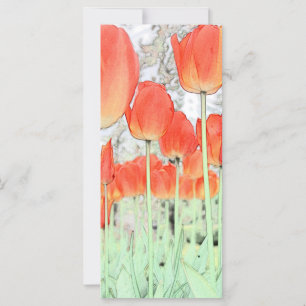 behieltest und Lesen, Kunst Tulpe Blume Lesezeiche