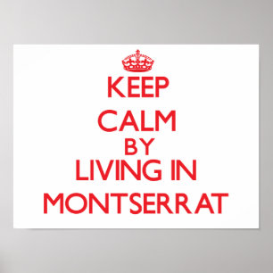 Behieltest von Beruf in Montserrat Poster
