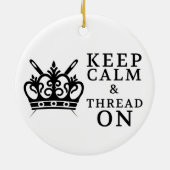 Behieltest von Beruf Keramikornament (Hinten)