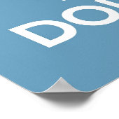 Behieltest von Beruhigung und Liebe Dolphinen Poster (Ecke)