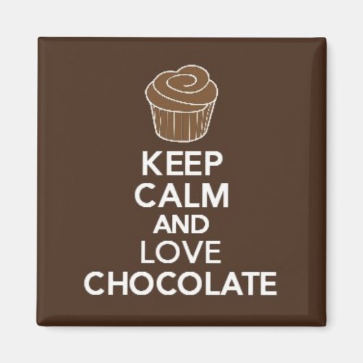 Behieltest von Beruhigungs- und Liebe-Schokoladenm Magnet (Vorne)