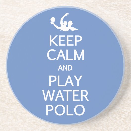 Behieltest von Calm & Play Water Polo kundenspezif Untersetzer (Vorne)