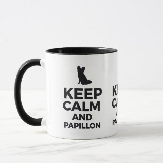 Behieltest von Calm und Papillon Tasse (Links)