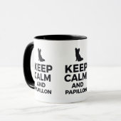 Behieltest von Calm und Papillon Tasse (Vorderseite Links)