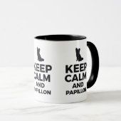 Behieltest von Calm und Papillon Tasse (VorderseiteRechts)