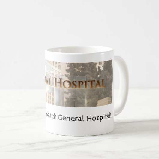 Behieltest von Calm & Watch General Hospital Tasse (VorderseiteRechts)