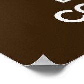 Behieltest von Ruhe und Bake Cookies Plakatdrucken Poster (Ecke)