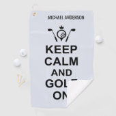 Behieltest von Ruhe und Golf beim Golfangebot Maßg Golfhandtuch (Insitu)