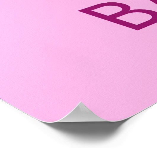 Behieltest von Ruhe und Liebe Ballet Geschenkplaka Poster (Ecke)