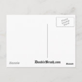 Behieltest von Ruhe und Liebe Dragons Einmalige Dr Postkarte (Rückseite)