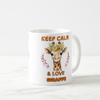 behieltest von Ruhe und Liebe Giraffe Tasse 2024