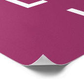 Behieltest von Ruhe und Liebe-Lebenslauf-Poster Poster (Ecke)