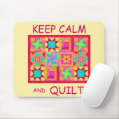 Behieltest von "Ruhe" und "Quilt Multi Block Patch Mousepad (Mit Mouse)