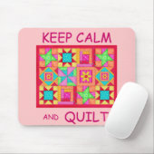 Behieltest von "Ruhe" und "Quilt Multi Block Patch Mousepad (Mit Mouse)