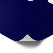 Behieltest von Ruhe und Segel auf Druck oder Plaka Poster (Ecke)