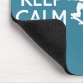 Behieltest von Ruhe und Skate auf Farbmousepad Mousepad (Ecke)