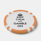 Behieltest von Ruhe und Spiel auf benutzerdefinier Pokerchips (Einzeln)