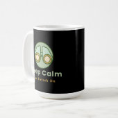 Behieltest von Ruhe und Twitch auf Tasse (Vorderseite Links)