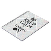 Behieltest von Stickereihandwerken Notizblock (Linke Seite)