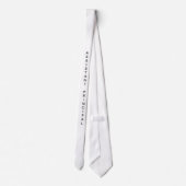 BEHILFLICHE DIREKTIONS-KRAWATTE KRAWATTE (Rückseite)