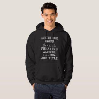 Behilflicher Bühne-Manager Hoodie