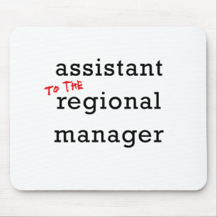 Behilflicher (zu) regionaler Manager Mousepad