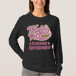 Behilfliches Betriebsleiter-Geschenk (Welten am T-Shirt