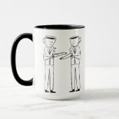 Behind every successful person is a strong cup tasse (Links)