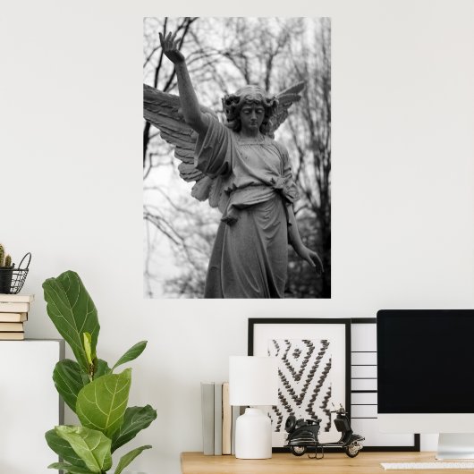 "Behind" ~ Viktorianisches Art Poster (Heimbüro)