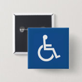 behindert button (Vorne & Hinten)