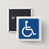 behindert button (Vorne & Hinten)