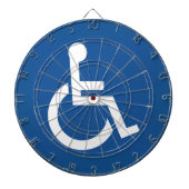 behindert dartscheibe (vorne)