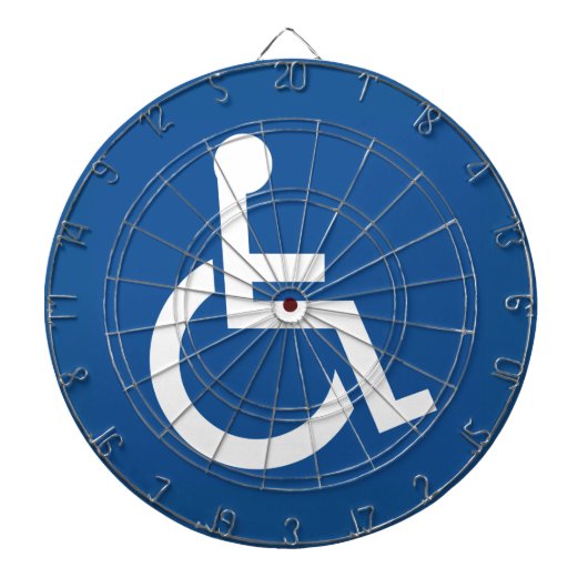 behindert dartscheibe (vorne)